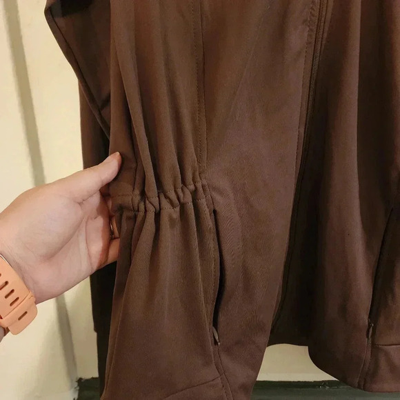RBX womams brown zip up jacket Medium - Picture 3 of 10